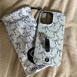 Loopy Case Bow Pattern iPhone 13 Pro Max Case